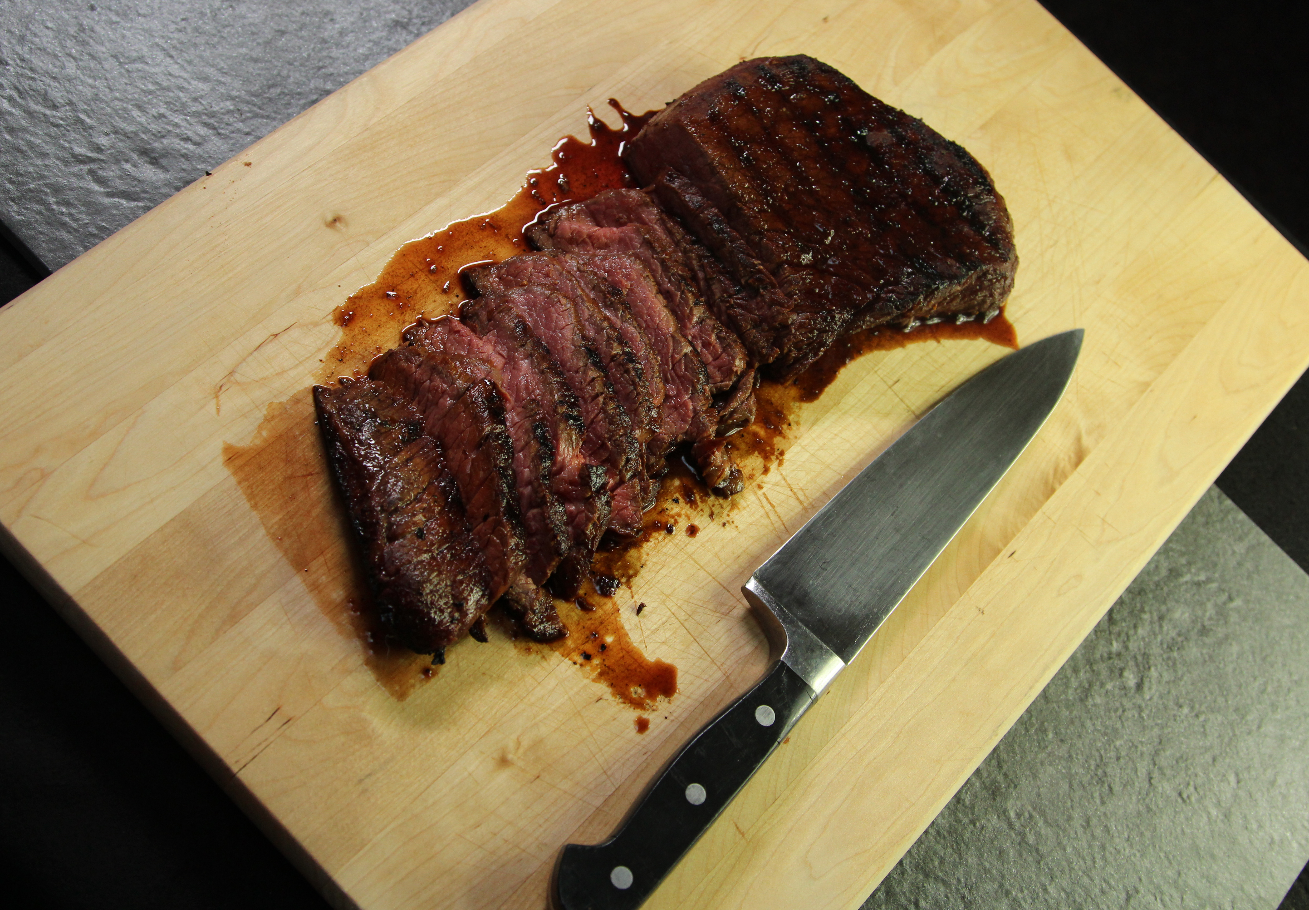 Teriyaki Marinated Flank Steak