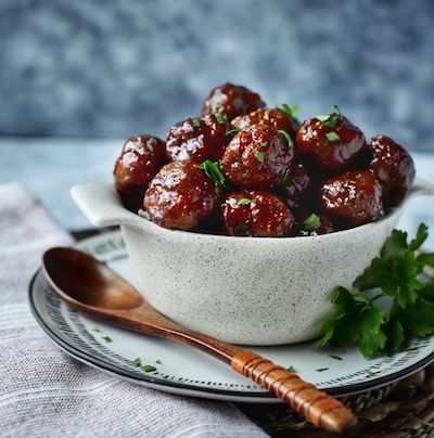 Bourbon Meatballs