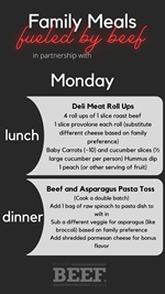 Meal plan monday 1